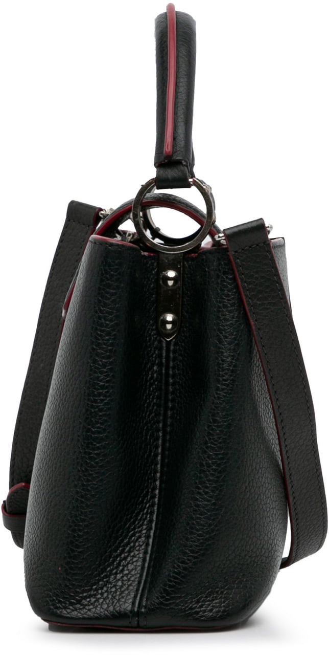 Louis Vuitton Taurillon Capucines BB Zwart