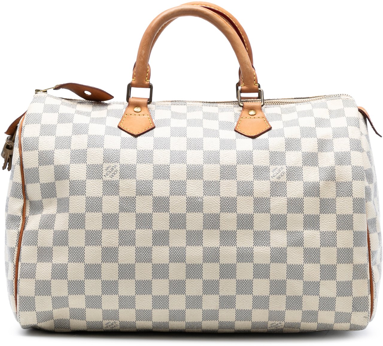 Louis Vuitton Damier Azur Speedy 35 Wit