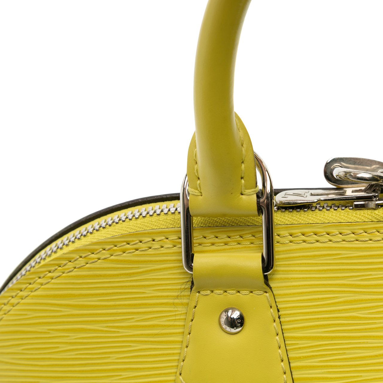 Louis Vuitton Epi Alma PM Geel
