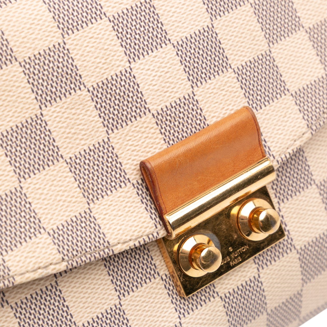 Louis Vuitton Damier Azur Croisette Wit