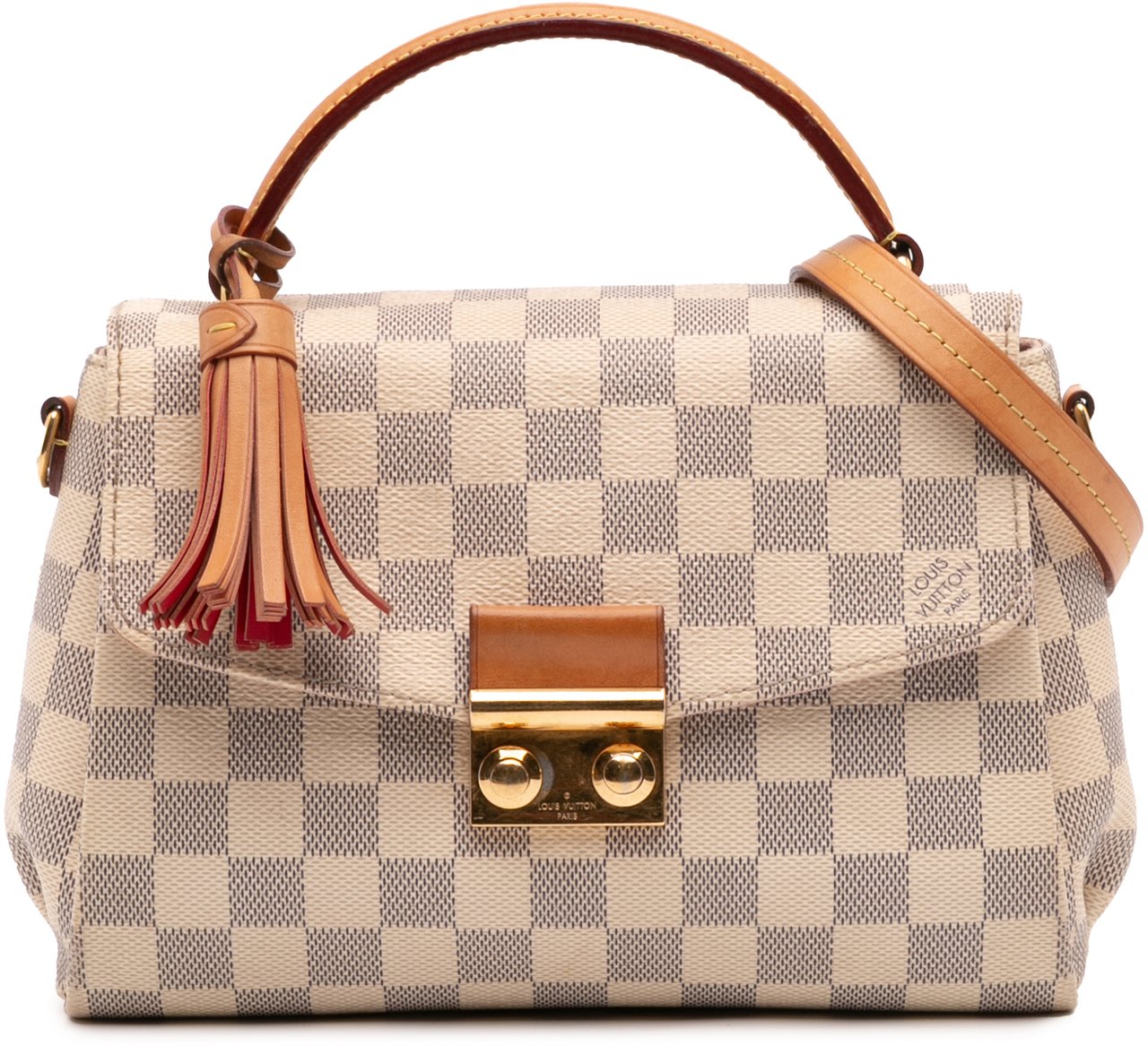 Louis Vuitton Damier Azur Croisette Wit