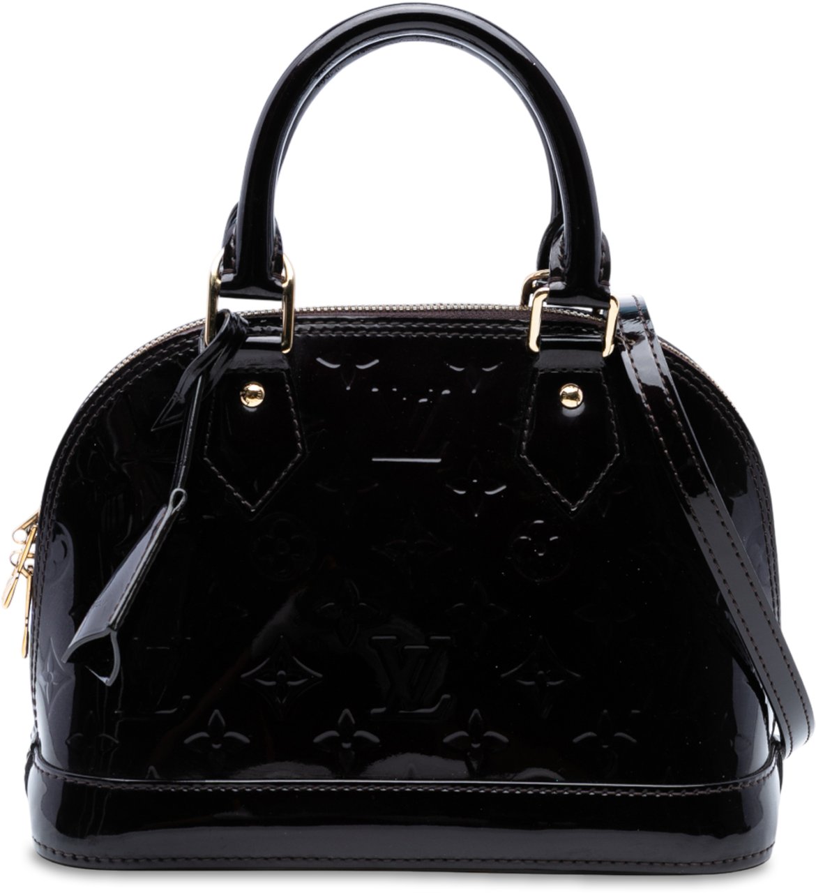 Louis Vuitton Monogram Vernis Alma BB Paars