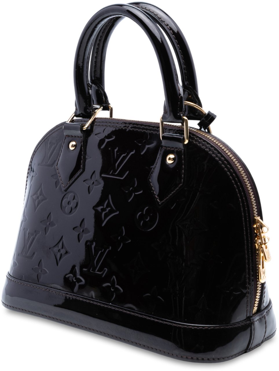 Louis Vuitton Monogram Vernis Alma BB Paars