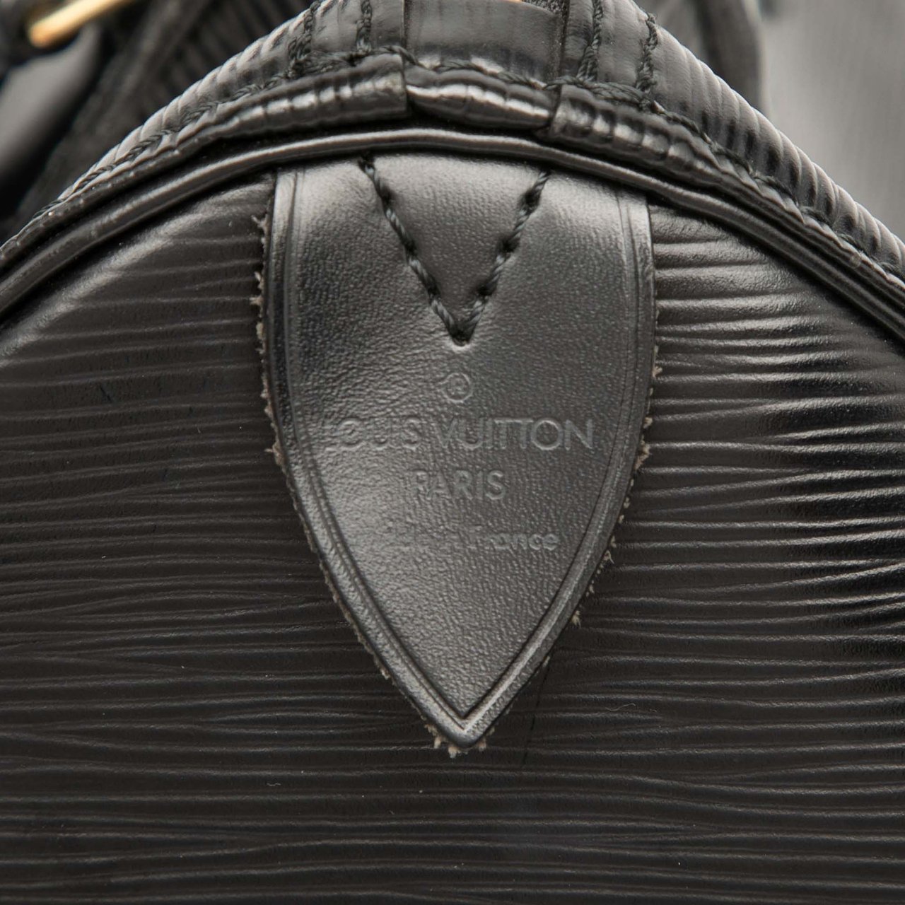 Louis Vuitton Epi Speedy 30 Zwart