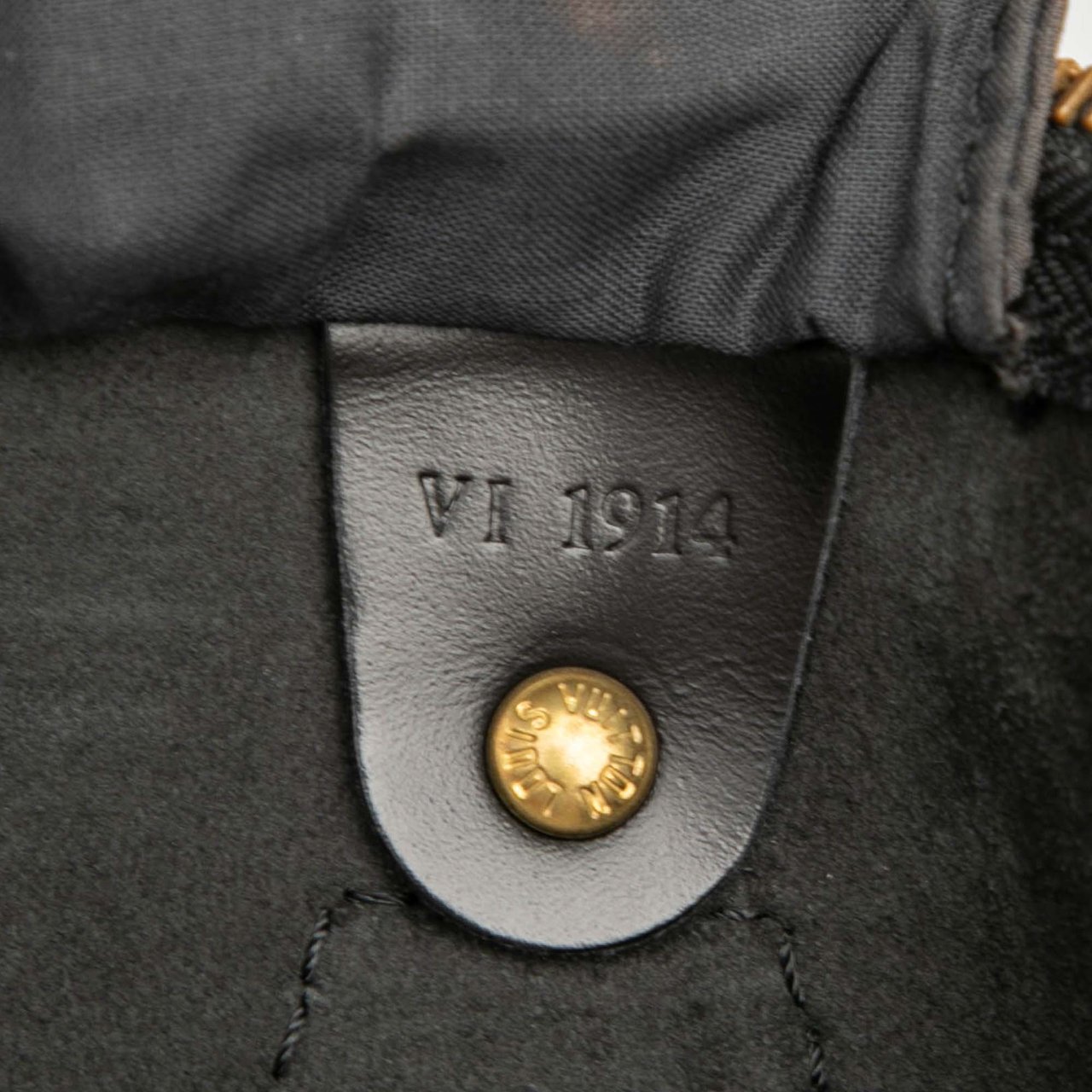 Louis Vuitton Epi Speedy 30 Zwart