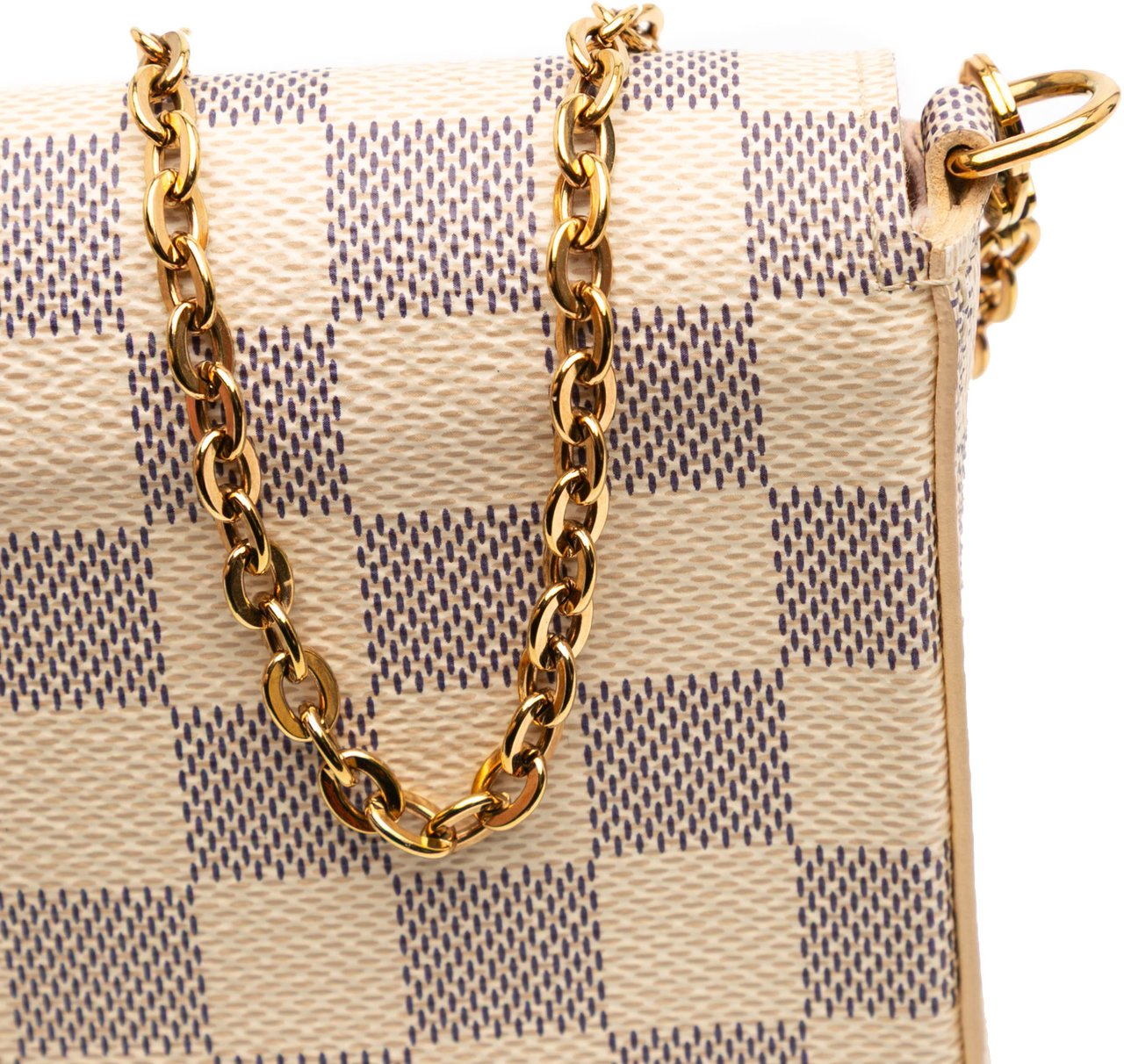 Louis Vuitton Damier Azur Pochette Felicie Wit