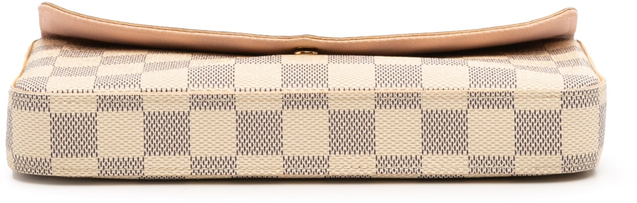 Louis Vuitton Damier Azur Pochette Felicie Wit