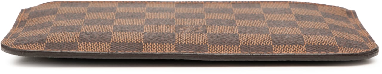 Louis Vuitton Damier Ebene Neverfull PM Pouch Bruin