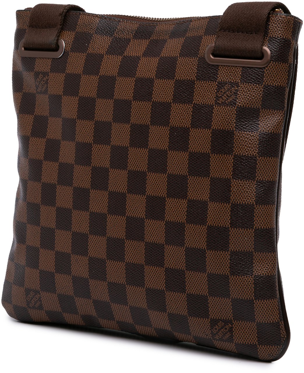 Louis Vuitton Damier Ebene Brooklyn Pochette Bruin