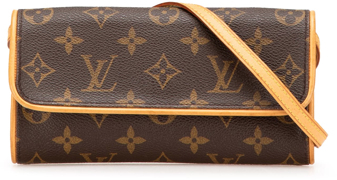 Louis Vuitton Monogram Pochette Twin PM Bruin