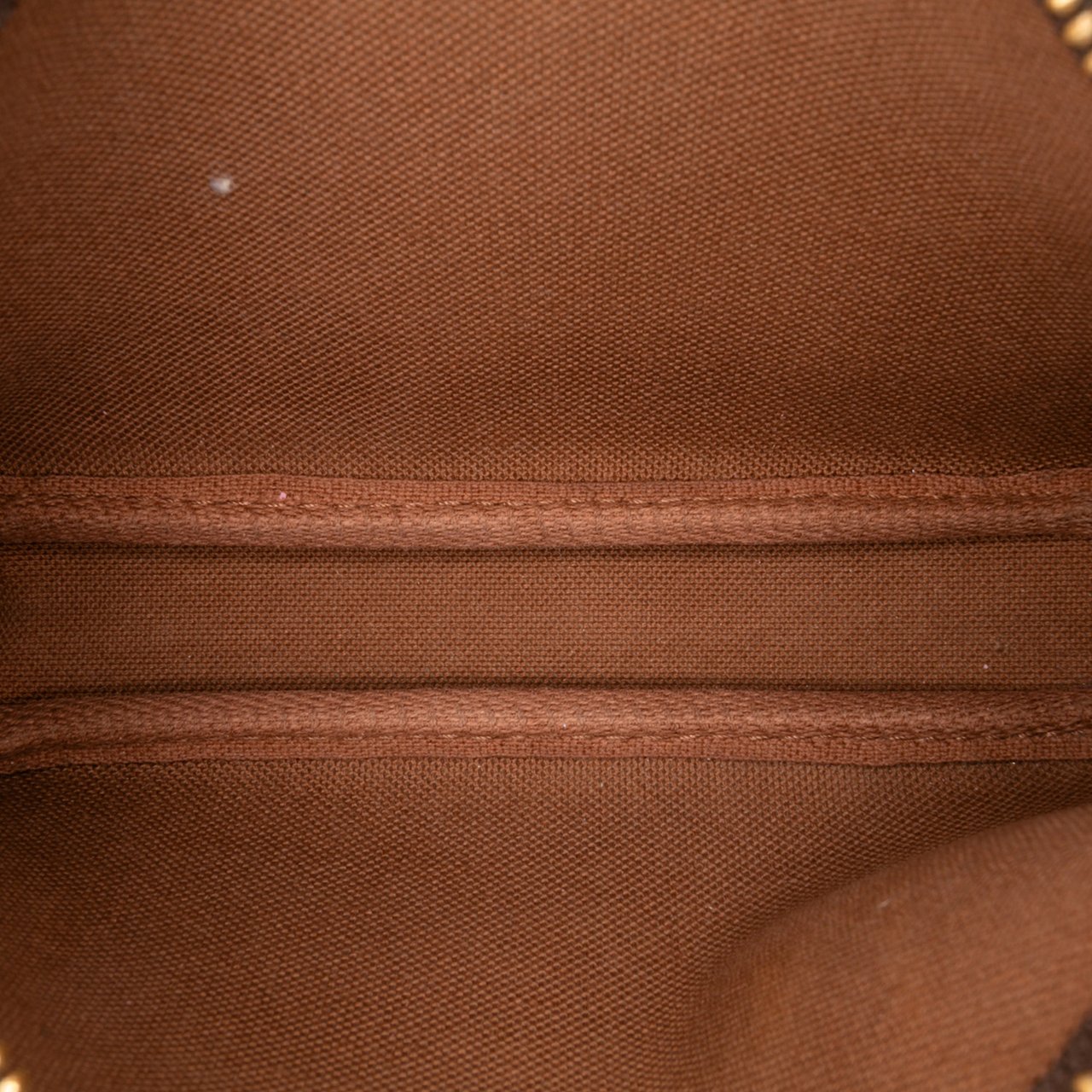 Louis Vuitton Monogram Mini Pochette Accessoires Bruin