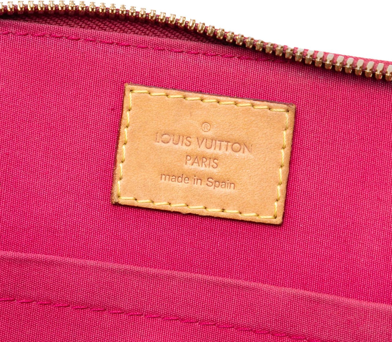 Louis Vuitton Monogram Vernis Alma BB Rood