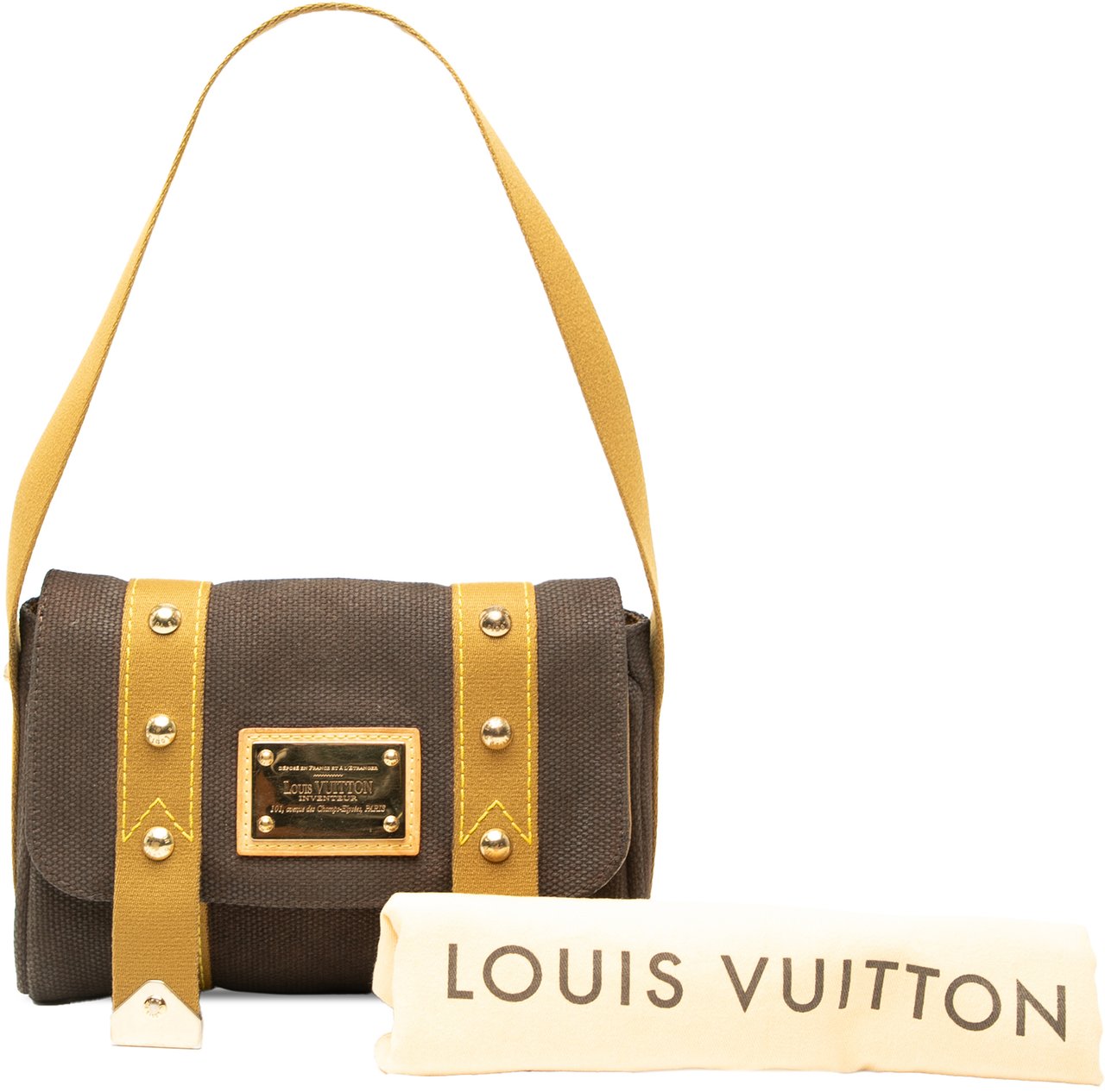 Louis Vuitton Antigua Sac Rabat Bag Bruin