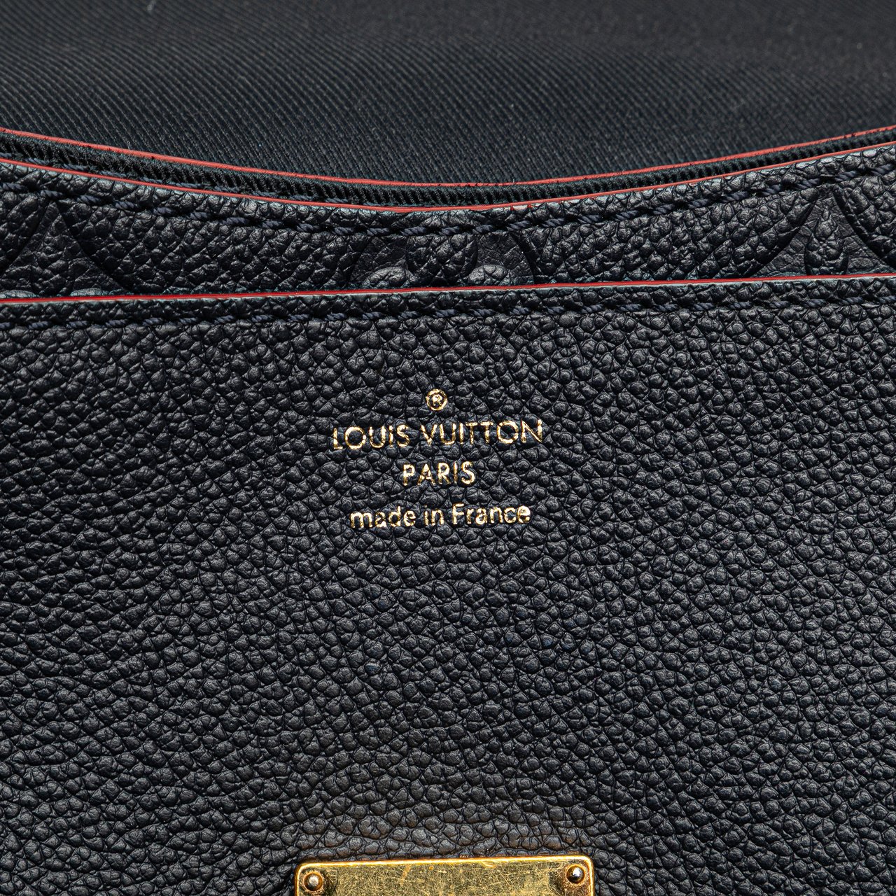 Louis Vuitton Monogram Empreinte Blanche BB Blauw