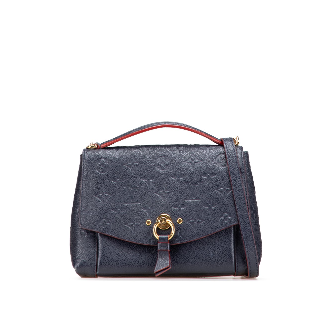 Louis Vuitton Monogram Empreinte Blanche BB Blauw