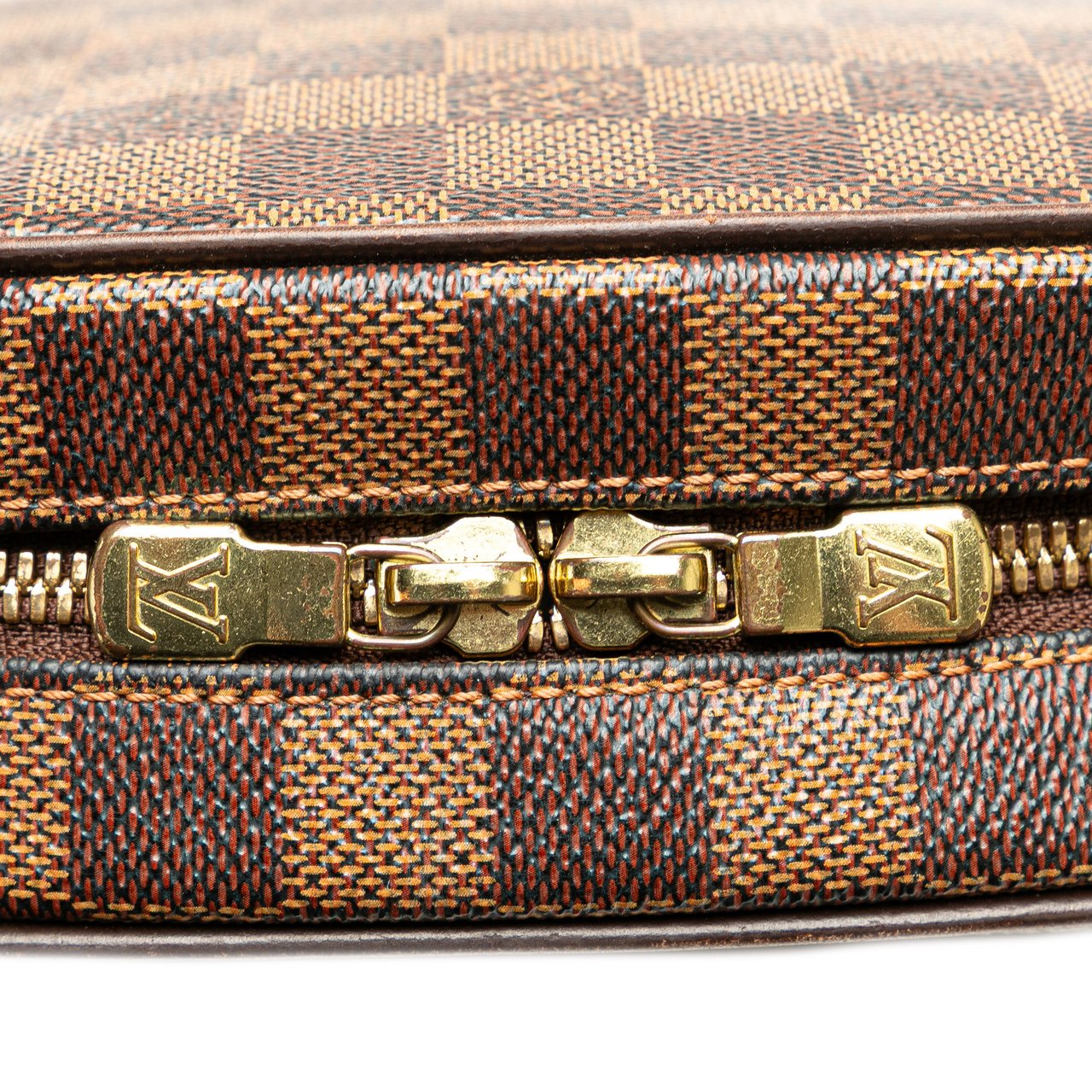 Louis Vuitton Damier Ebene Ipanema PM Bruin