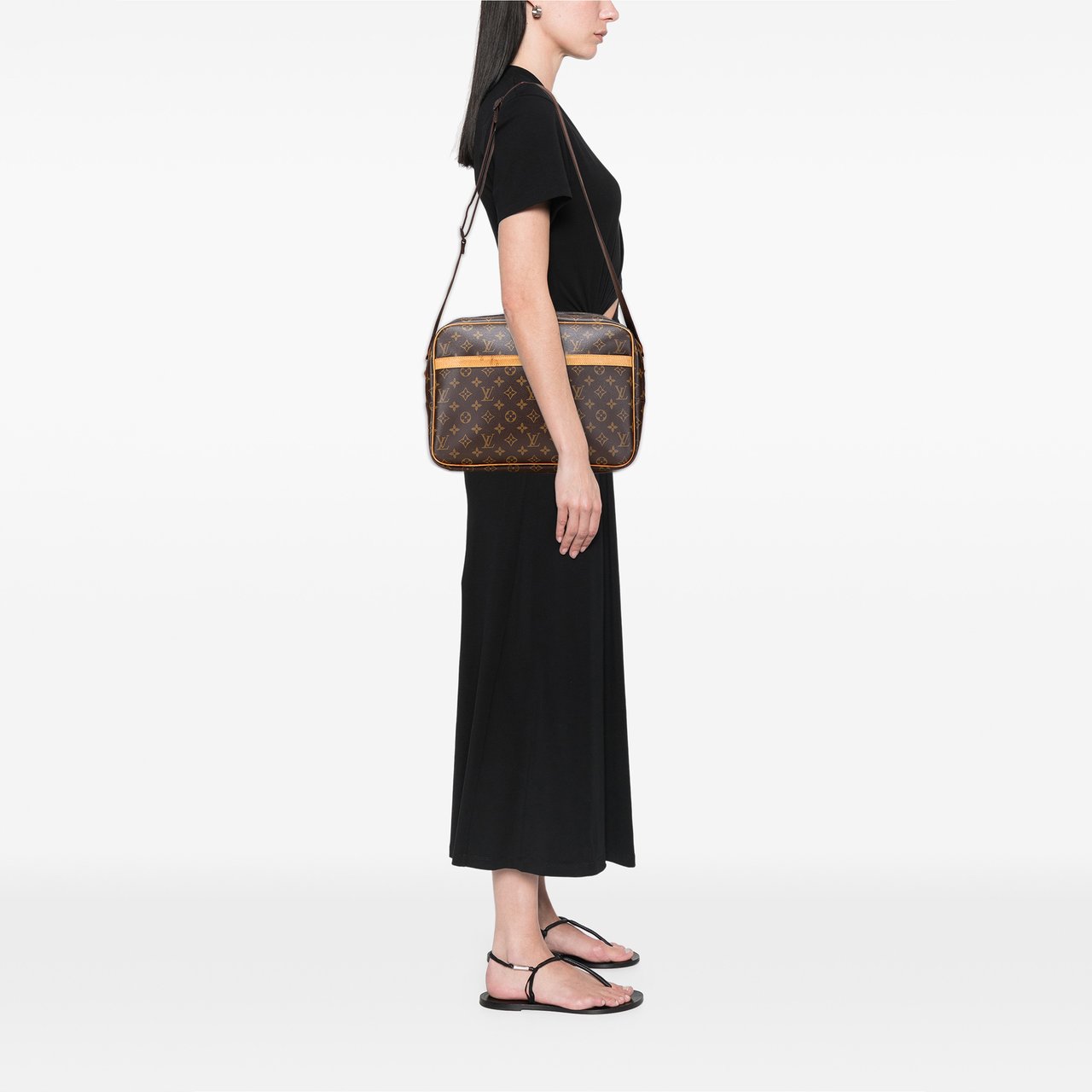 Louis Vuitton Monogram Reporter GM Bruin