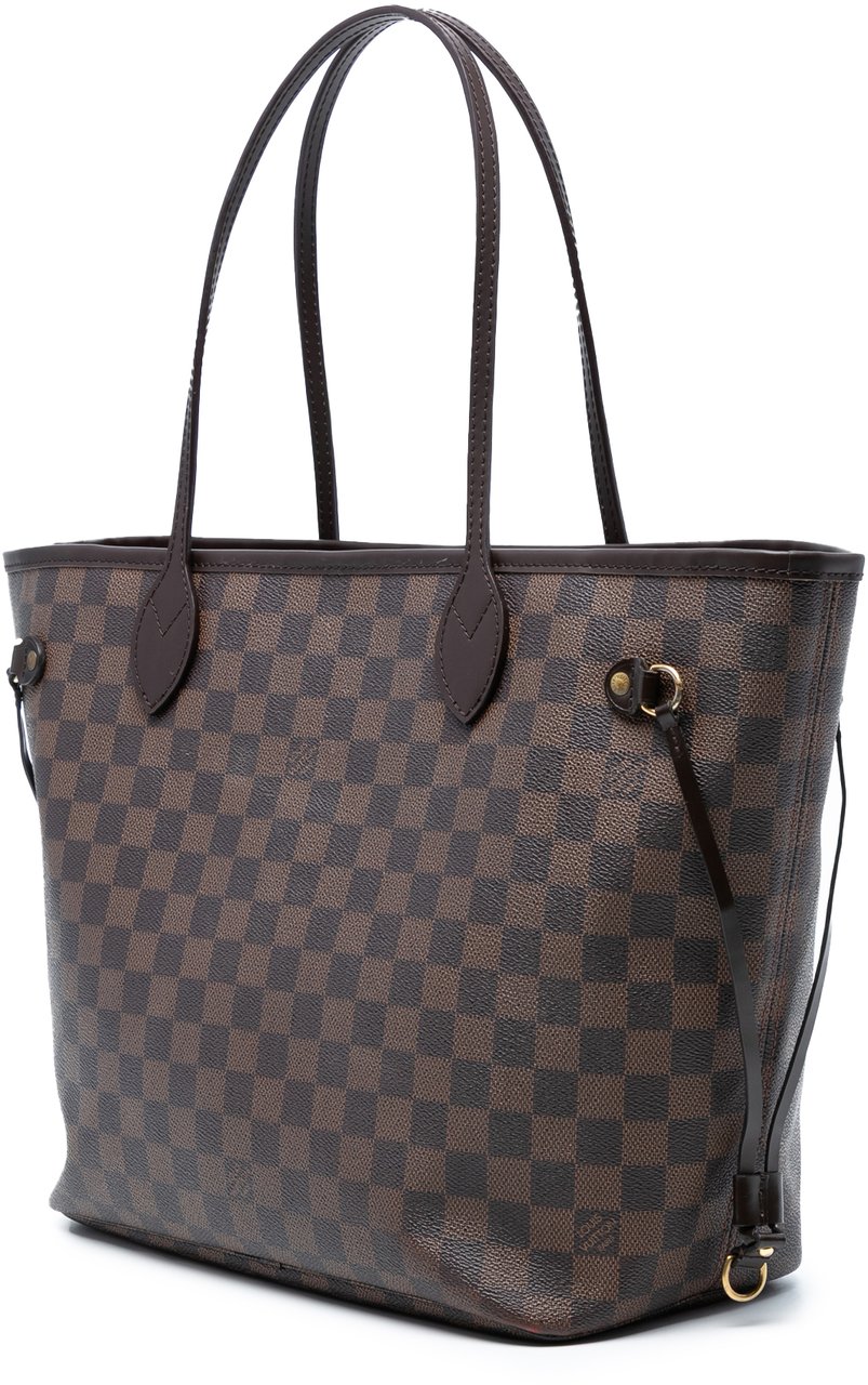 Louis Vuitton Damier Ebene Neverfull MM Bruin