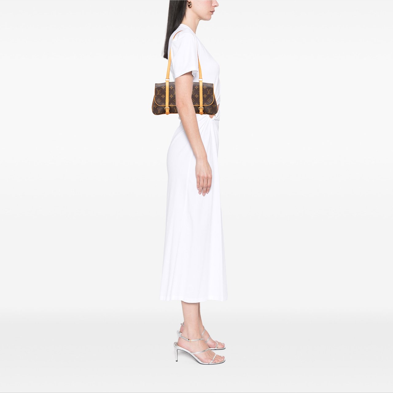 Louis Vuitton Monogram Marelle Shoulder Bag Bruin