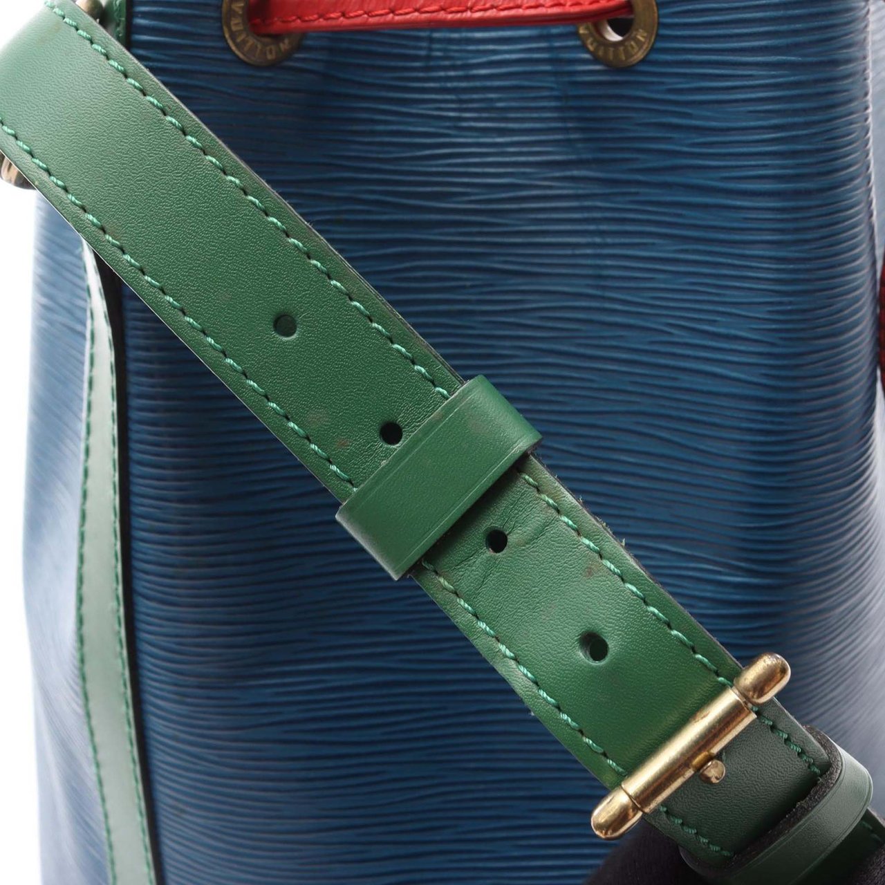 Louis Vuitton Epi Noe Tricolor GM Blauw