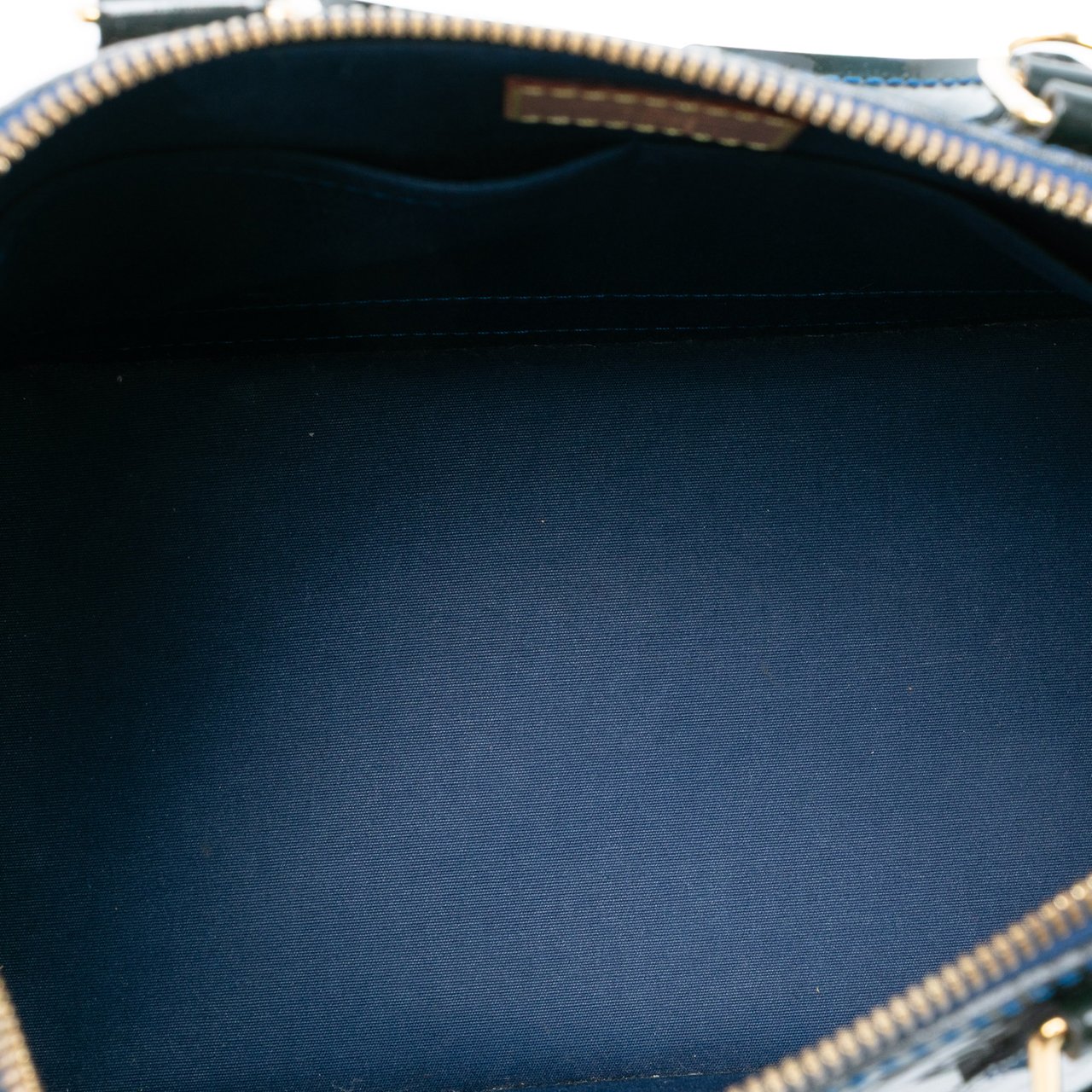 Louis Vuitton Monogram Vernis Alma PM Blauw