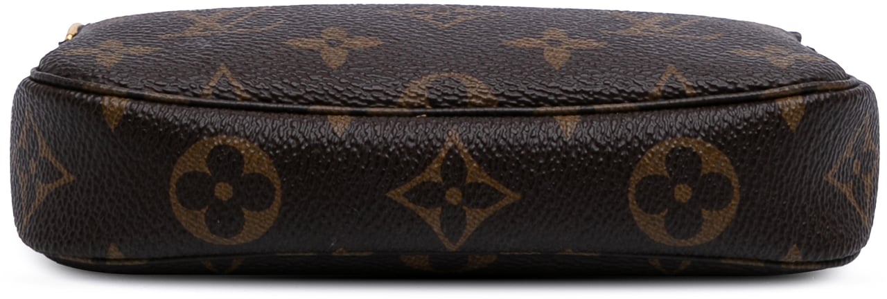 Louis Vuitton Monogram Mini Pochette Accessoires Bruin