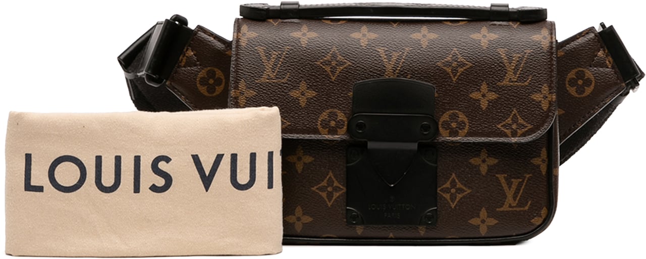 Louis Vuitton Monogram S Lock Sling Bruin