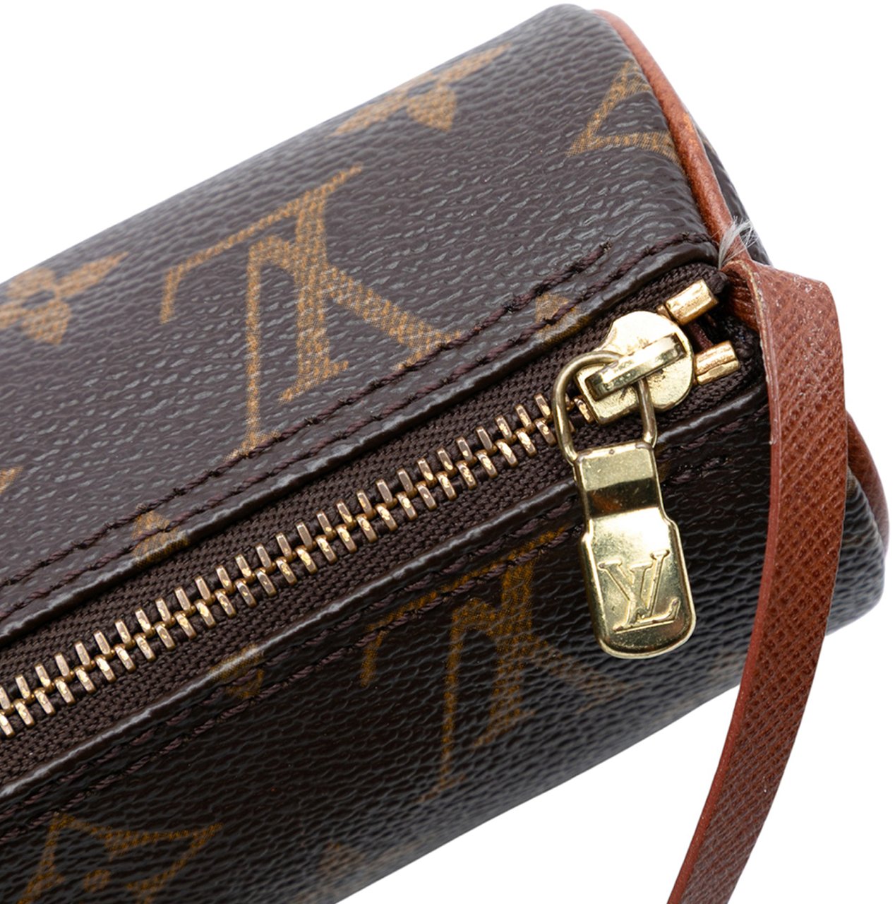 Louis Vuitton Monogram Papillon Pochette Bruin