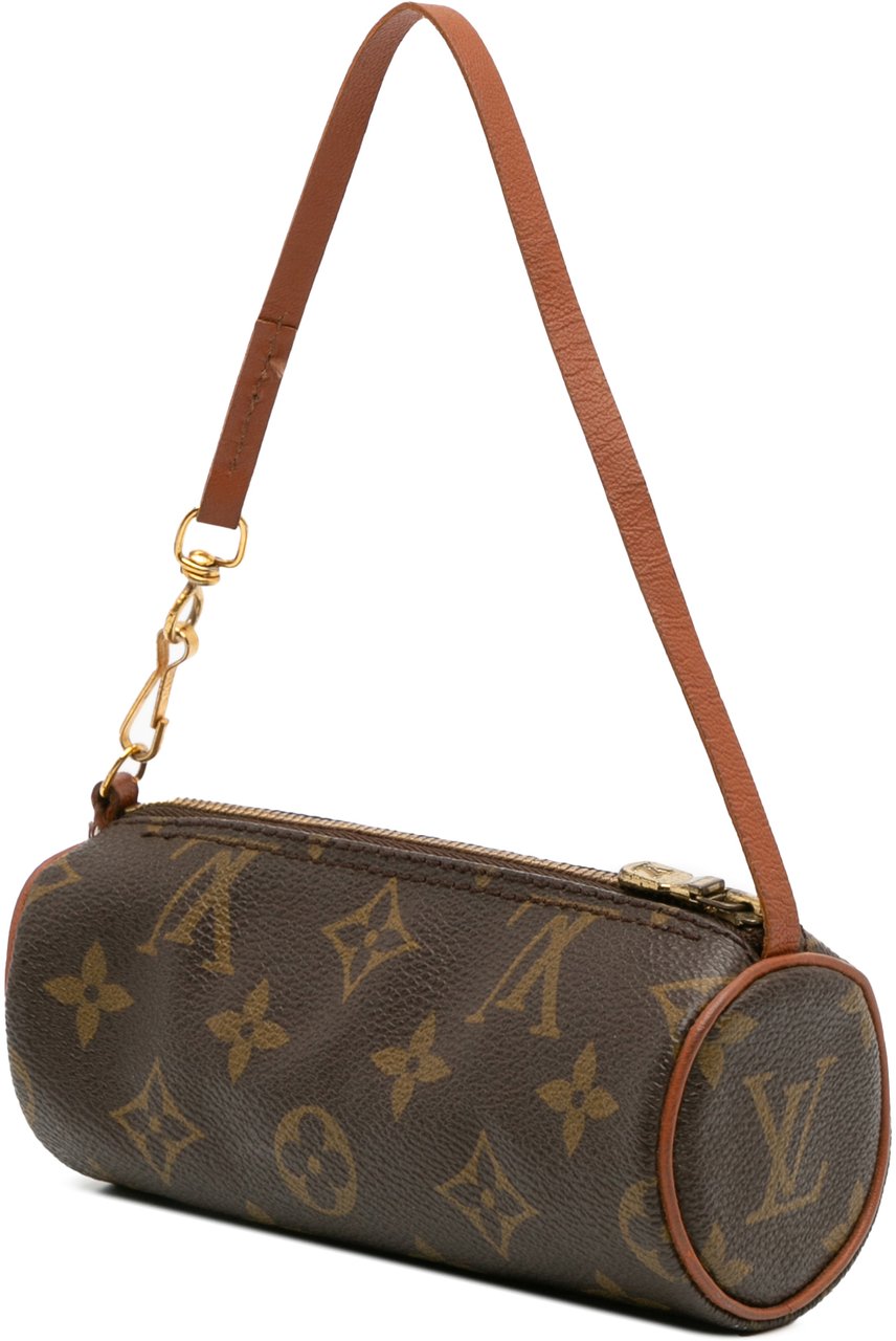 Louis Vuitton Monogram Papillon Pochette Bruin