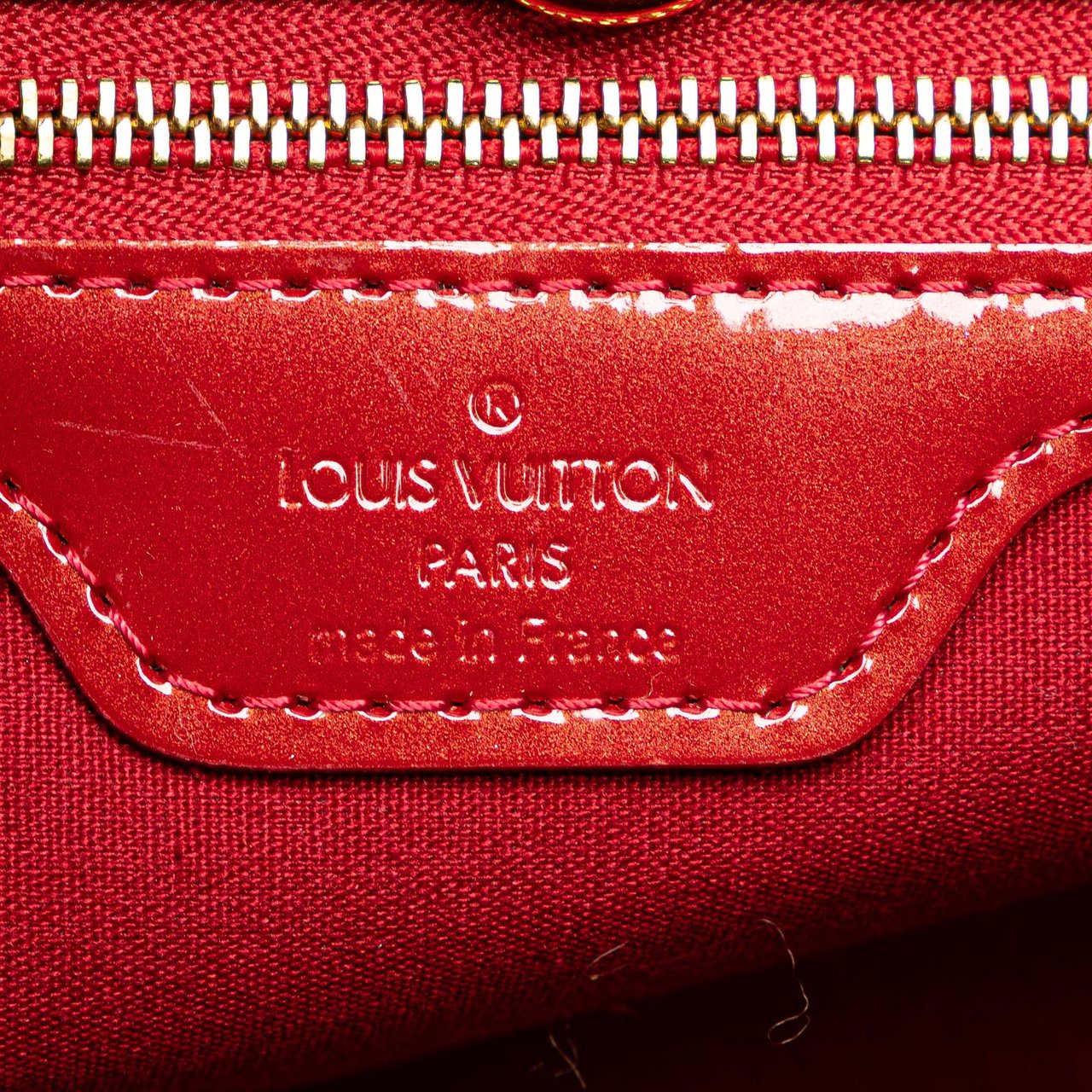 Louis Vuitton Monogram Vernis Wilshire PM Rood
