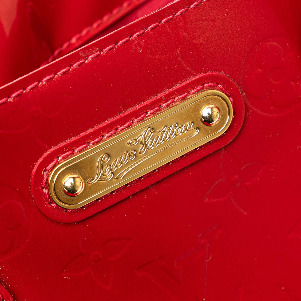 Louis Vuitton Monogram Vernis Wilshire PM Rood