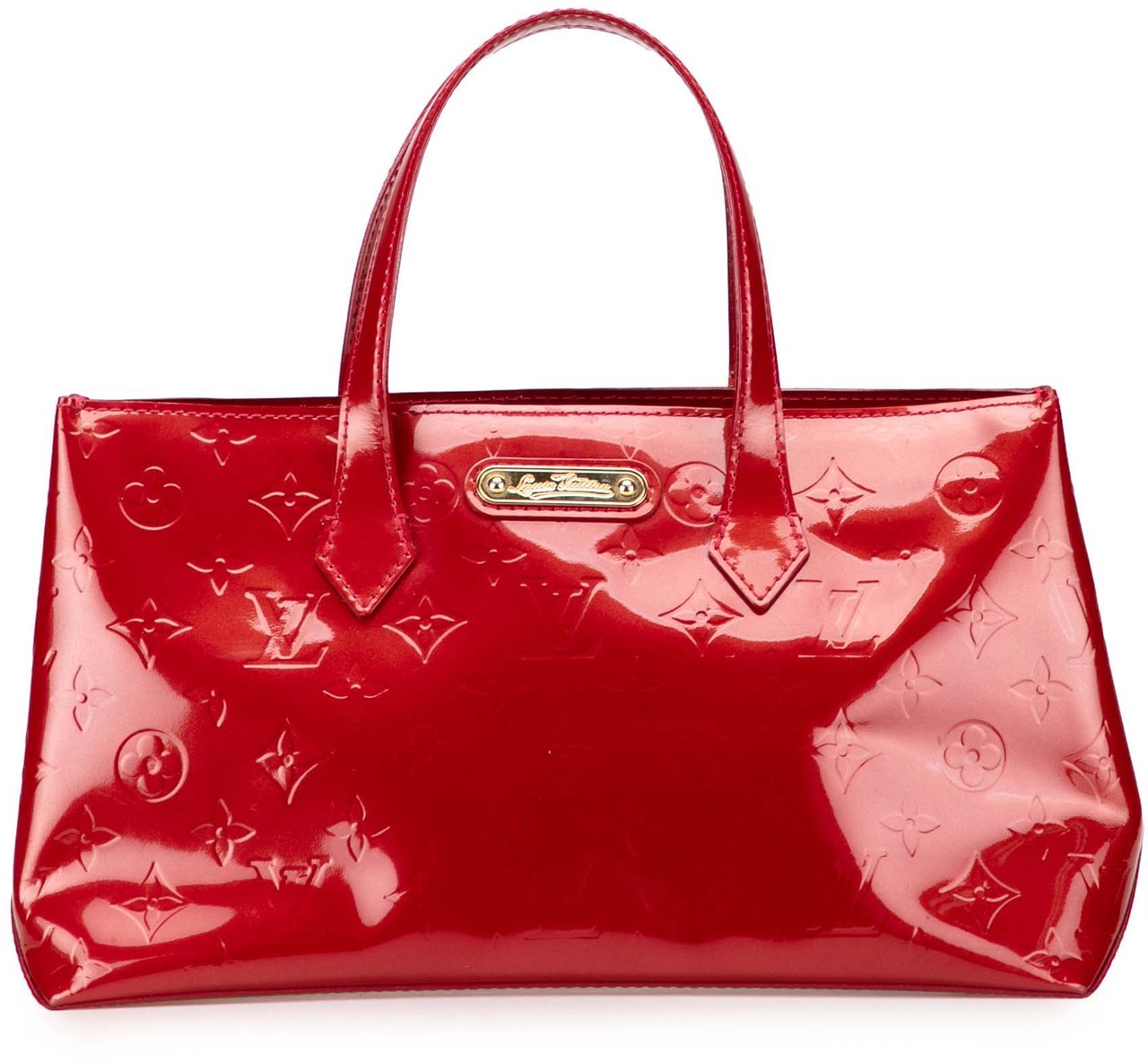 Louis Vuitton Monogram Vernis Wilshire PM Rood