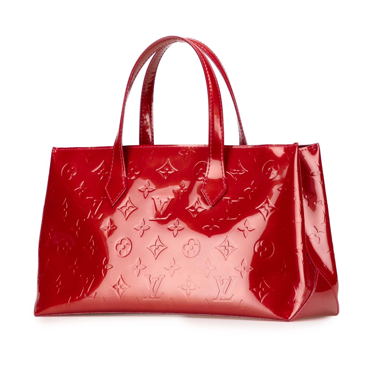 Louis Vuitton Monogram Vernis Wilshire PM Rood
