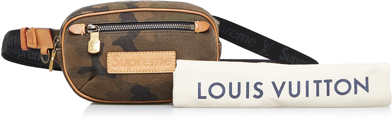 Louis Vuitton Supreme Camouflage Bum Bag PM Bruin