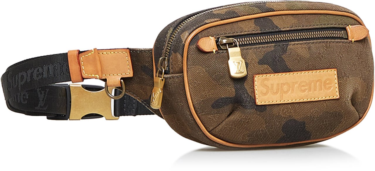 Louis Vuitton Supreme Camouflage Bum Bag PM Bruin