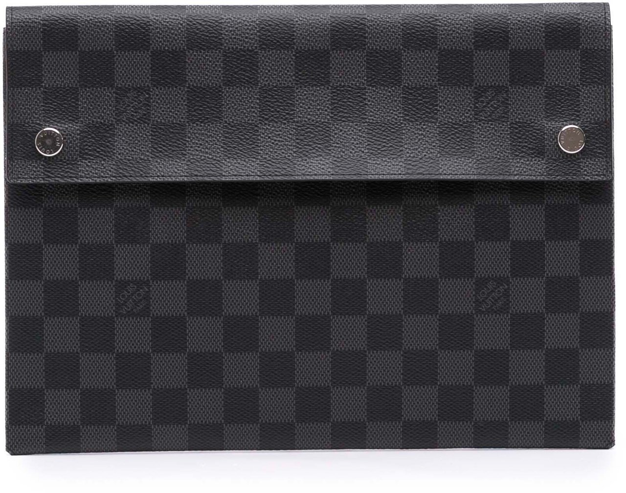 Louis Vuitton Damier Graphite Alpha Pochette GM Zwart