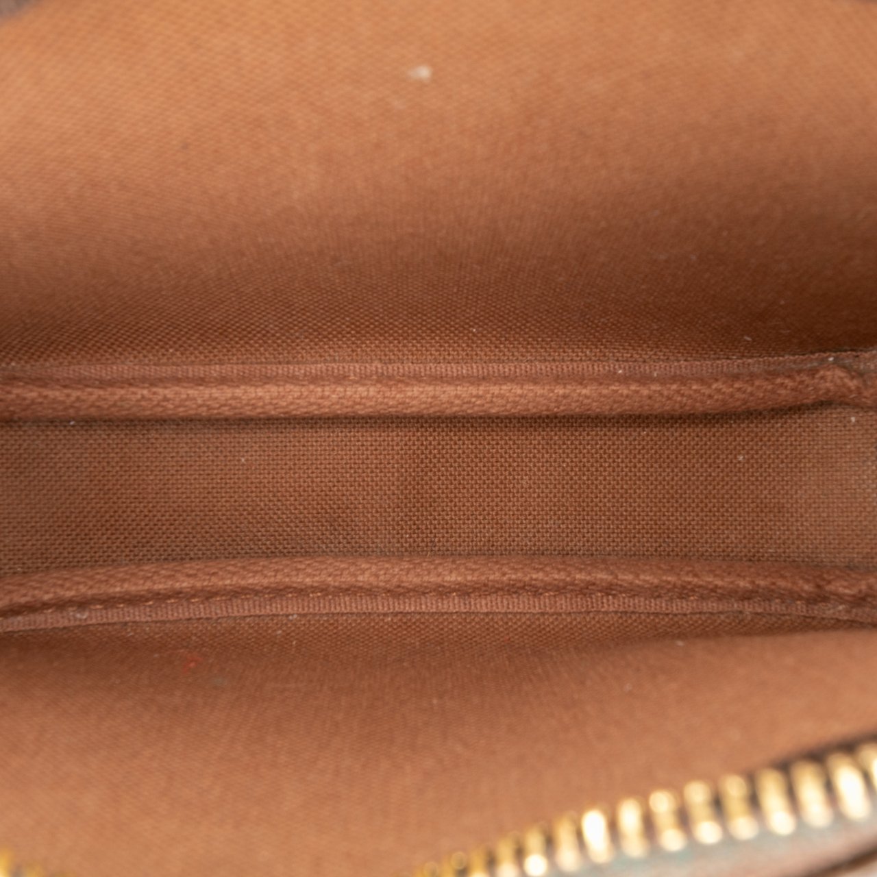 Louis Vuitton Monogram Mini Pochette Accessoires Bruin