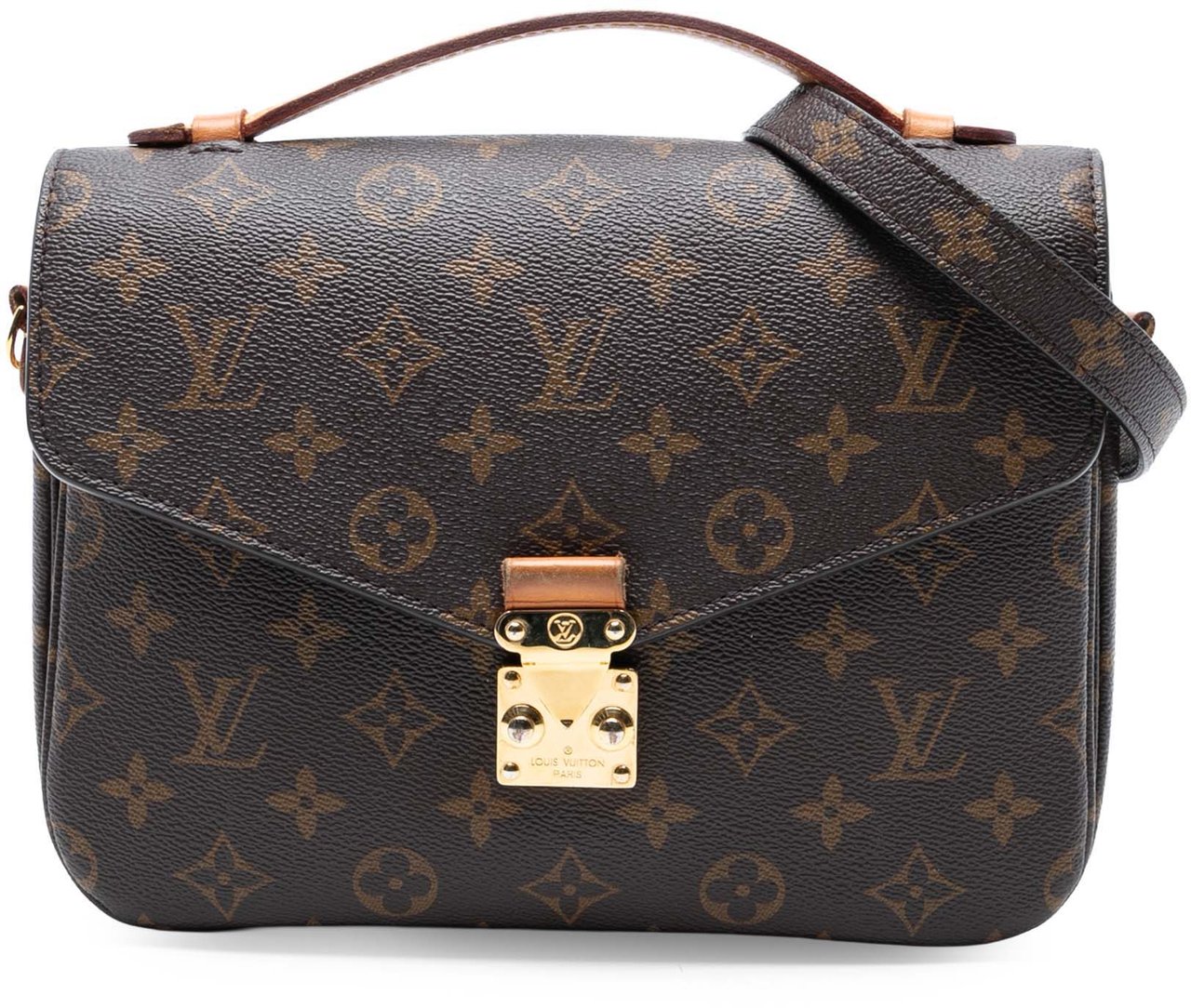 Louis Vuitton Monogram Pochette Metis Bruin