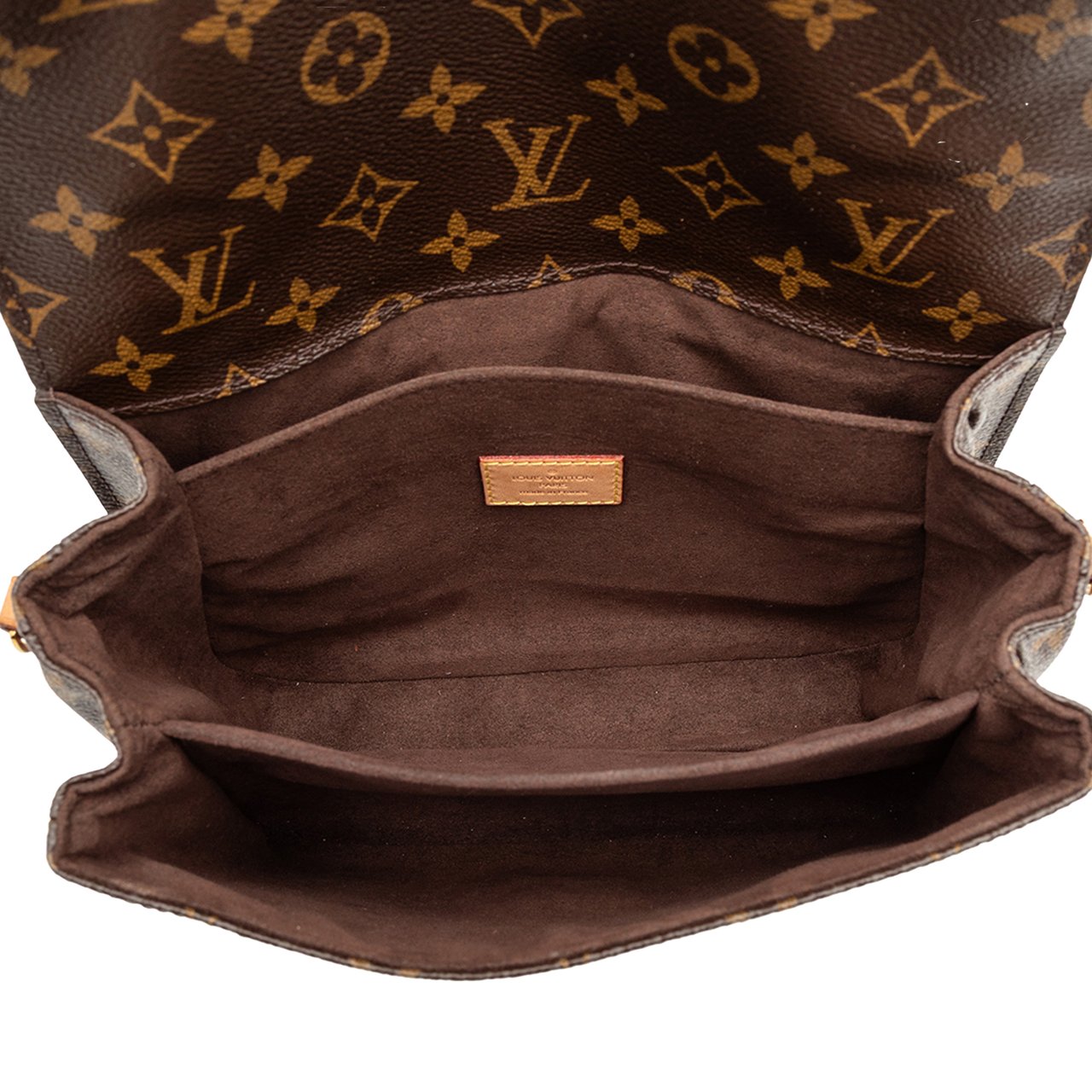 Louis Vuitton Monogram Pochette Metis Bruin