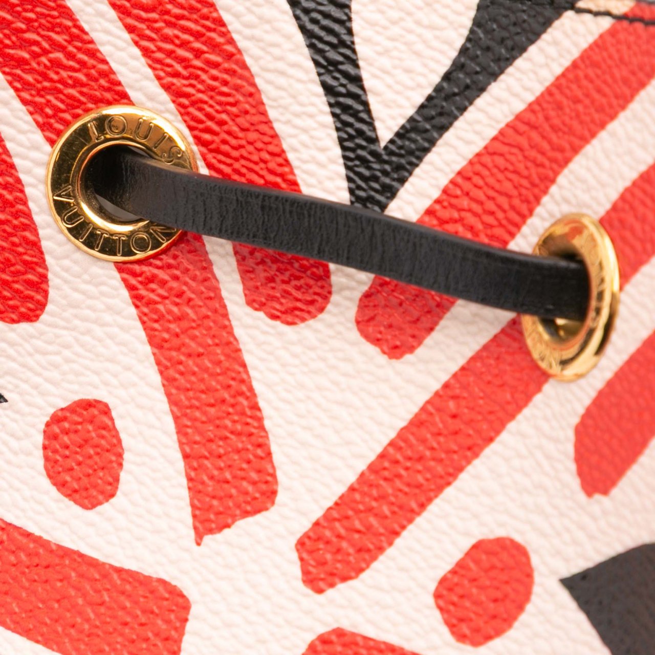 Louis Vuitton Monogram Giant Crafty Neonoe MM Rood