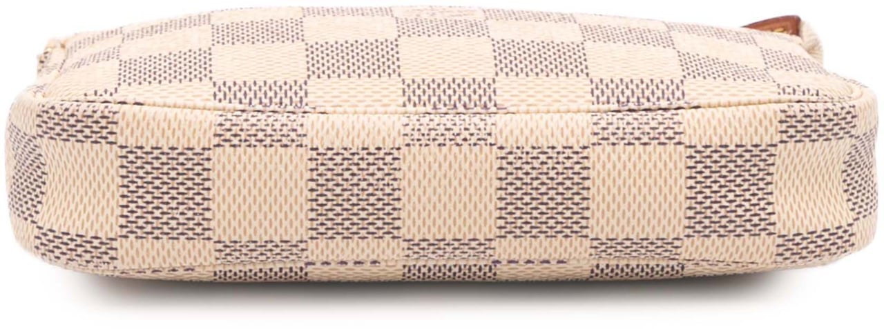 Louis Vuitton Damier Azur Mini Pochette Accessoires Wit