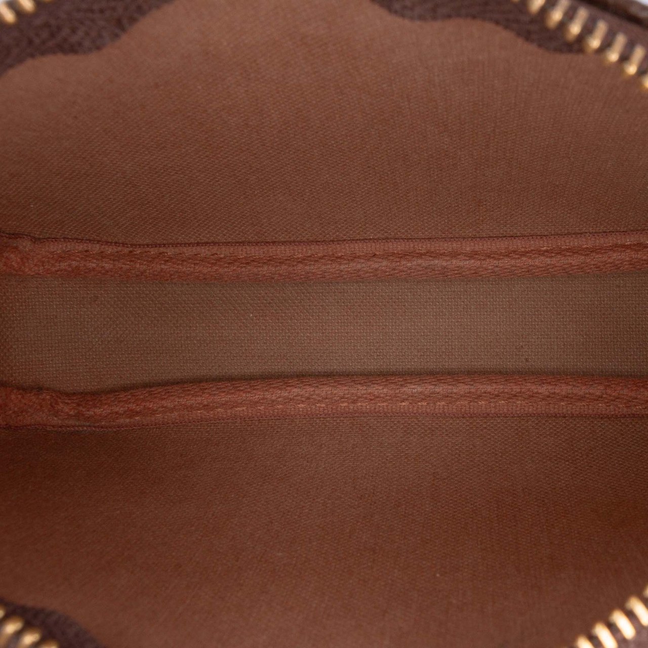 Louis Vuitton Monogram Mini Pochette Accessoires Bruin