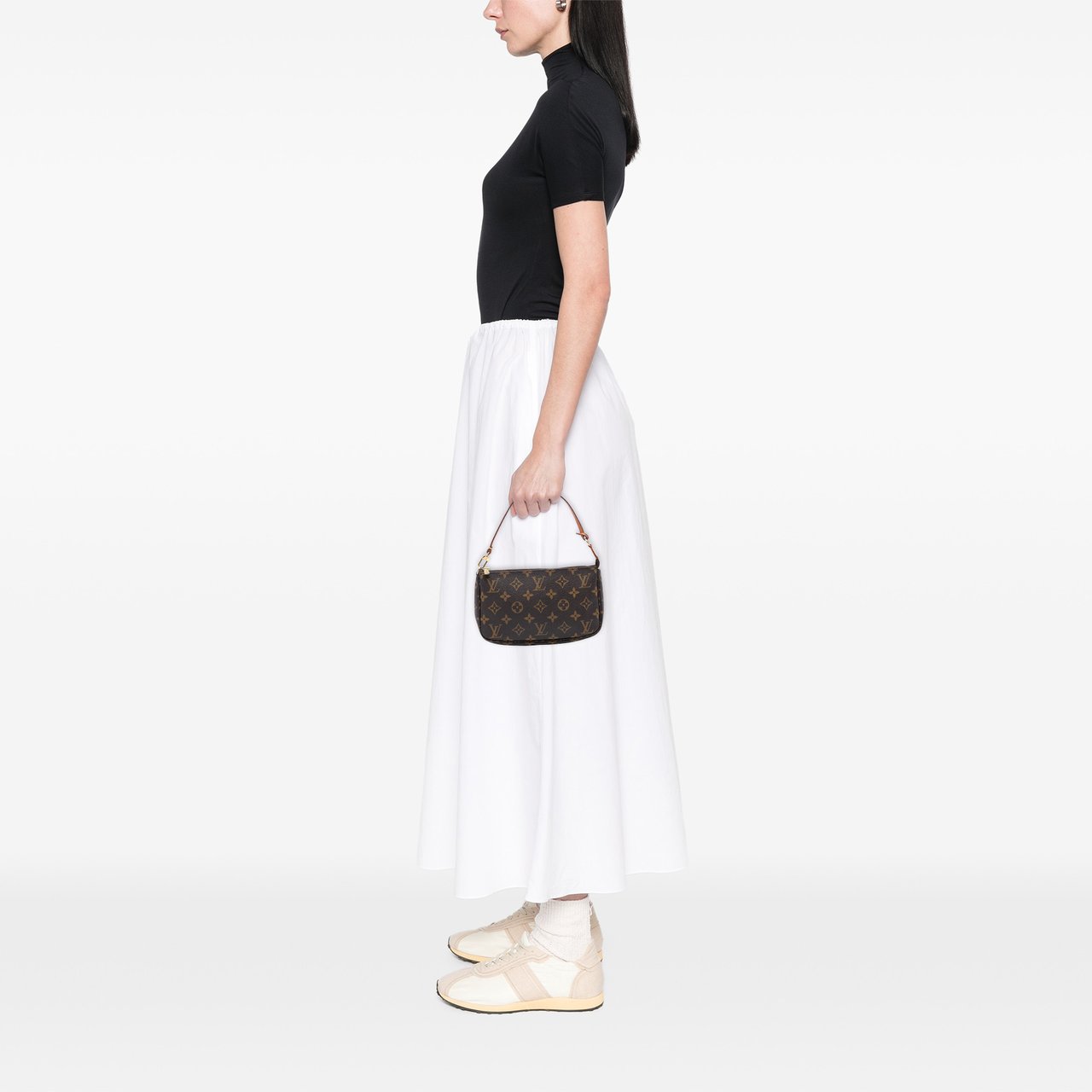 Louis Vuitton Monogram Pochette Accessoires Bruin