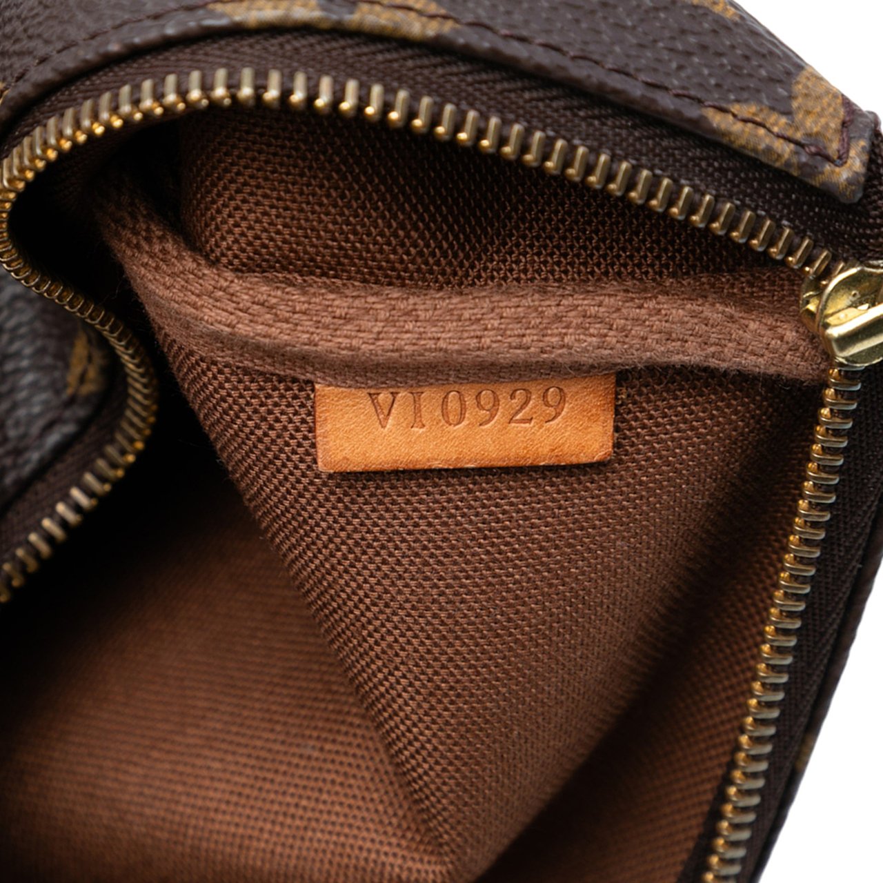Louis Vuitton Monogram Pochette Accessoires Bruin