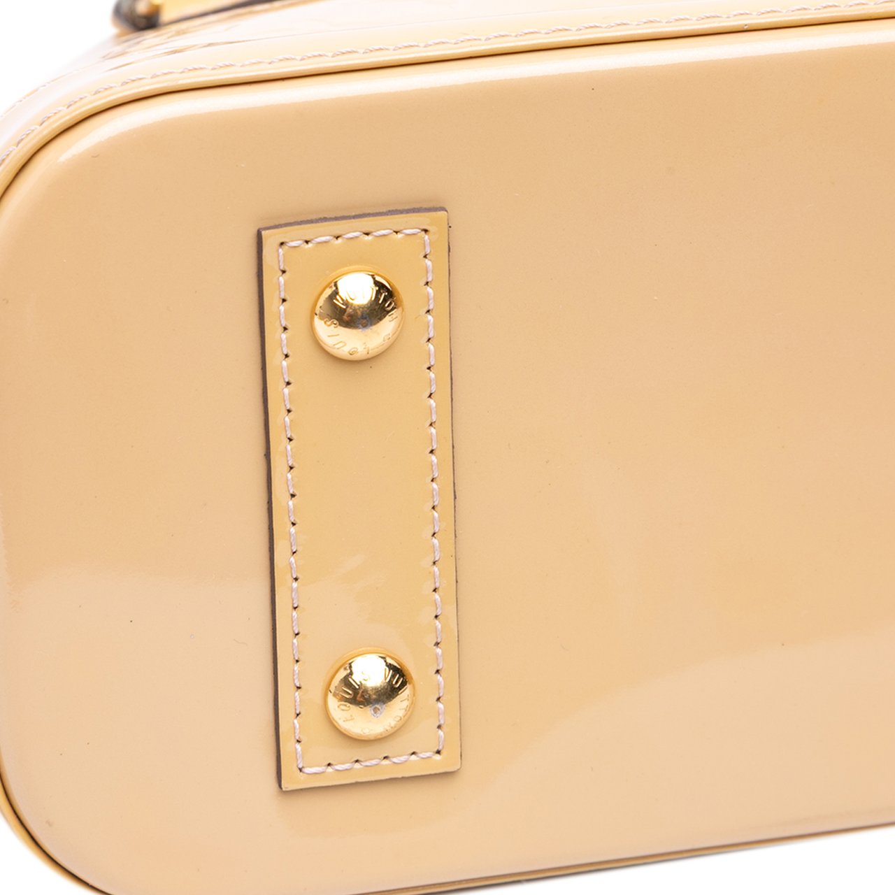 Louis Vuitton Monogram Vernis Alma BB Bruin