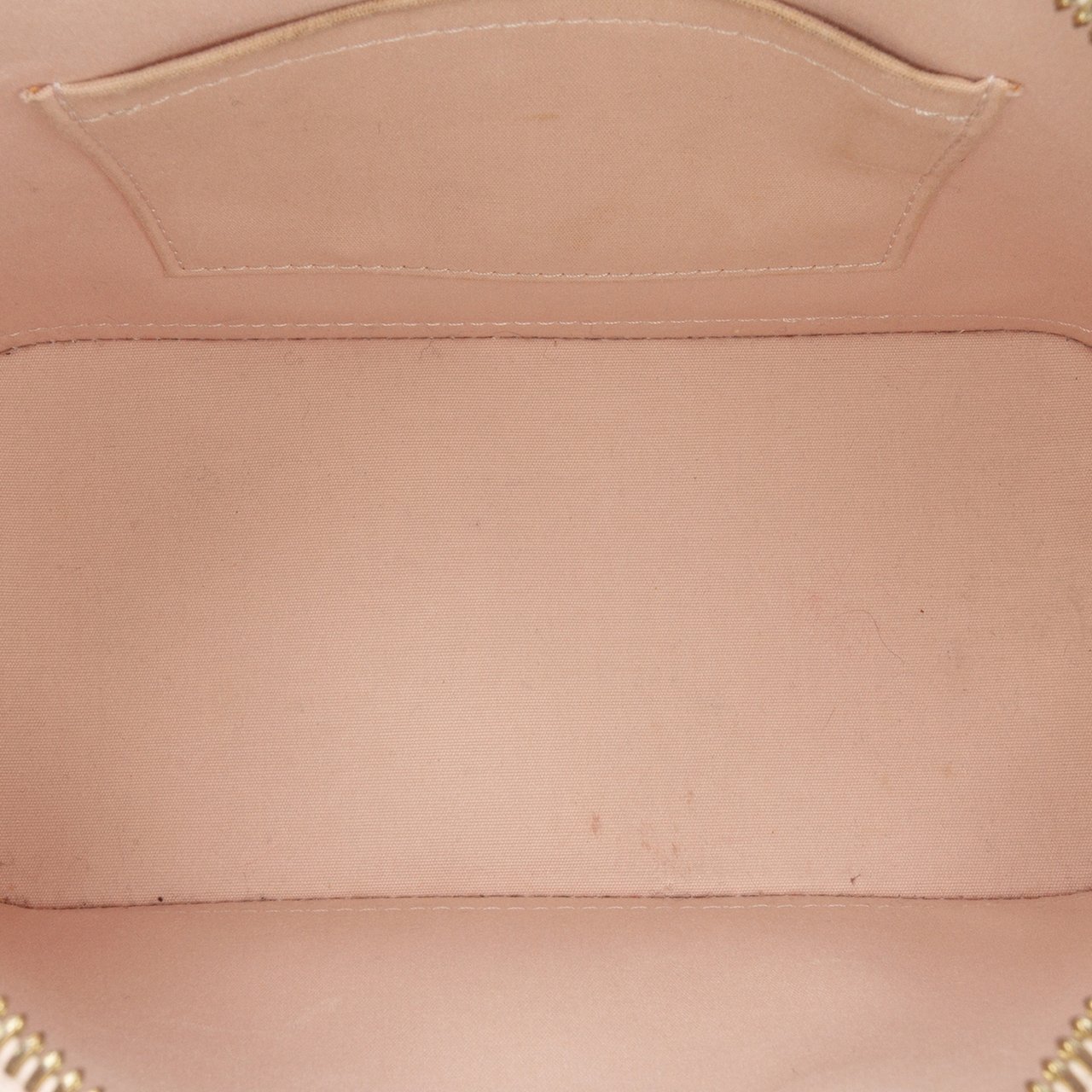 Louis Vuitton Monogram Vernis Alma BB Bruin