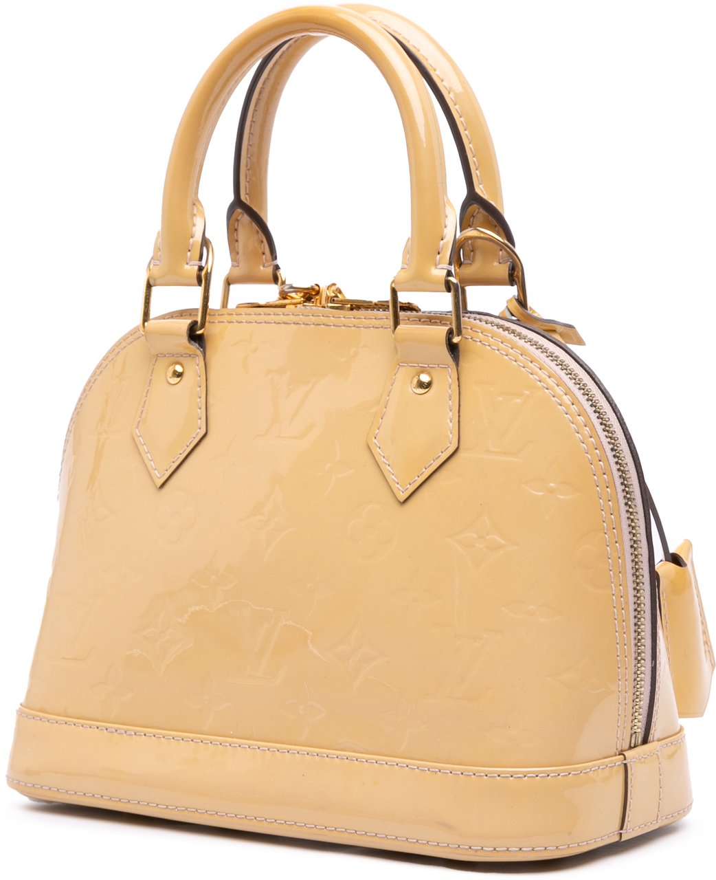 Louis Vuitton Monogram Vernis Alma BB Bruin
