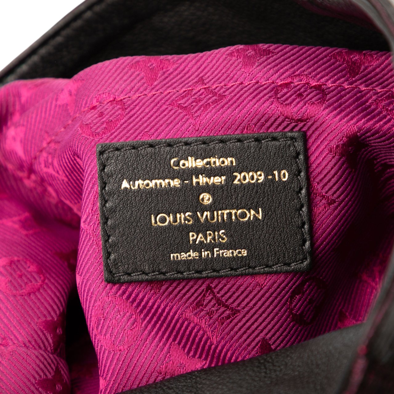 Louis Vuitton Limited Edition Metallic Jacquard Double Jeu Neo Alma Tote Paars