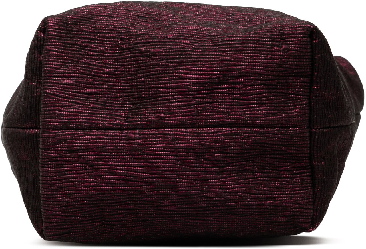 Louis Vuitton Limited Edition Metallic Jacquard Double Jeu Neo Alma Tote Paars