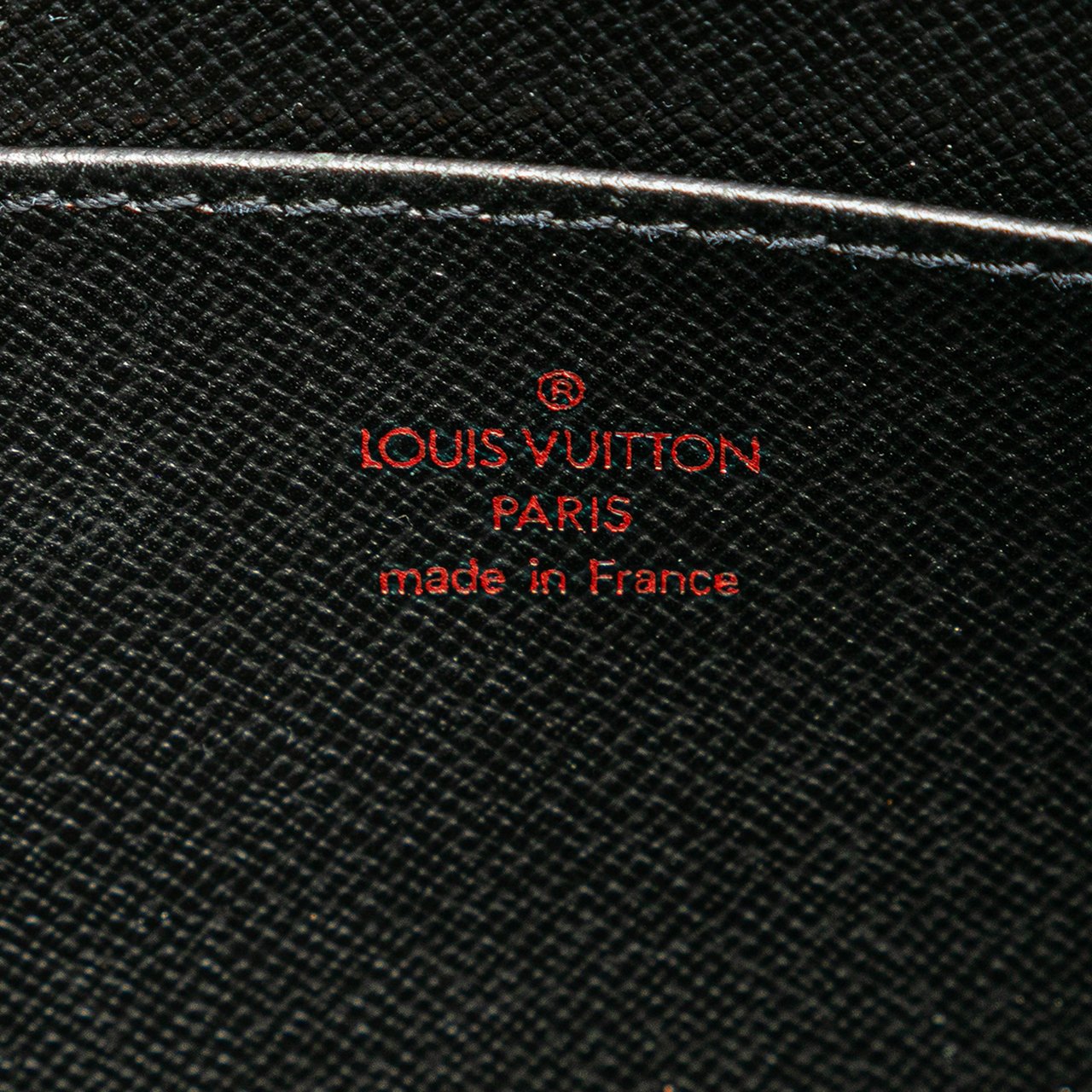 Louis Vuitton Epi Pochette Homme Zwart